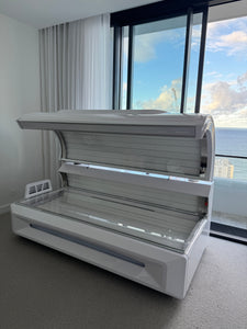 Full body red light and near infrared bed including 41,600 LED and 5 wavelengths: 633nm, 660nm, 810nm, 850nm,& 940nm. 