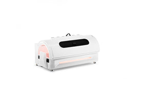 Full body red light and near infrared bed including 41,600 LED and 5 wavelengths: 633nm, 660nm, 810nm, 850nm,& 940nm. 